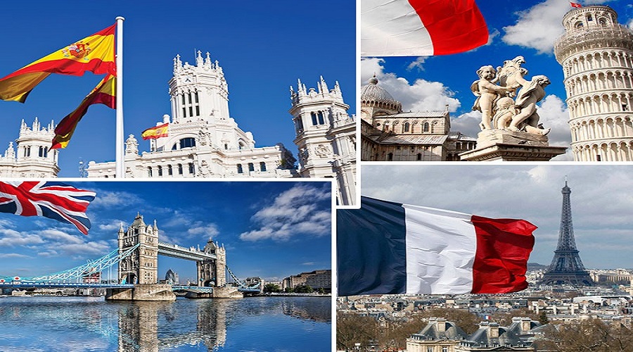 توریستی ترین کشورهای اروپا