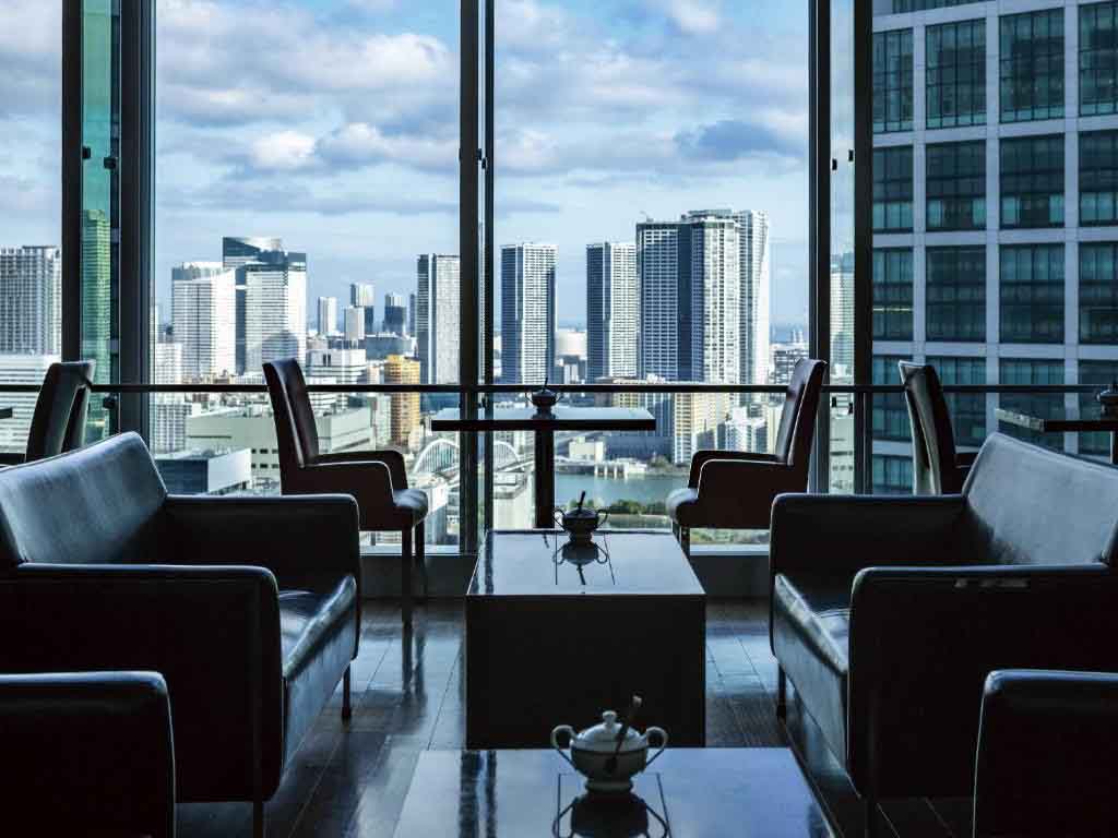 لابی هتل Royal Park Hotel The Shiodome